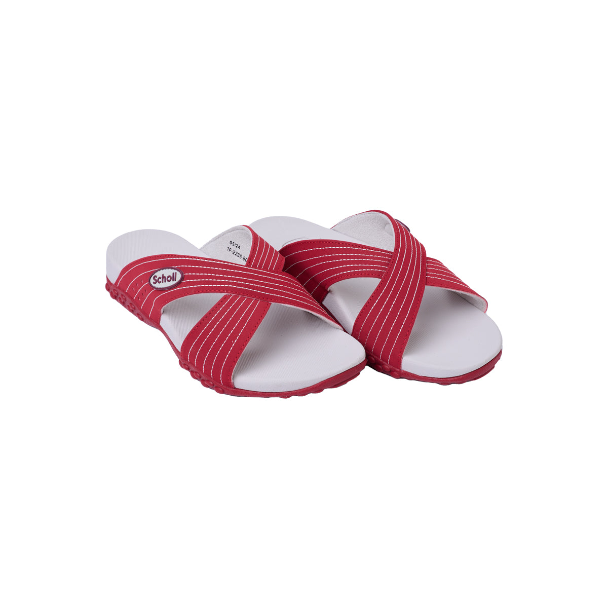 รองเท้าแตะ ผู้หญิง สกอลล์ แบบสวม รุ่น Duraflex Cross - Scholl Shoes Thailand