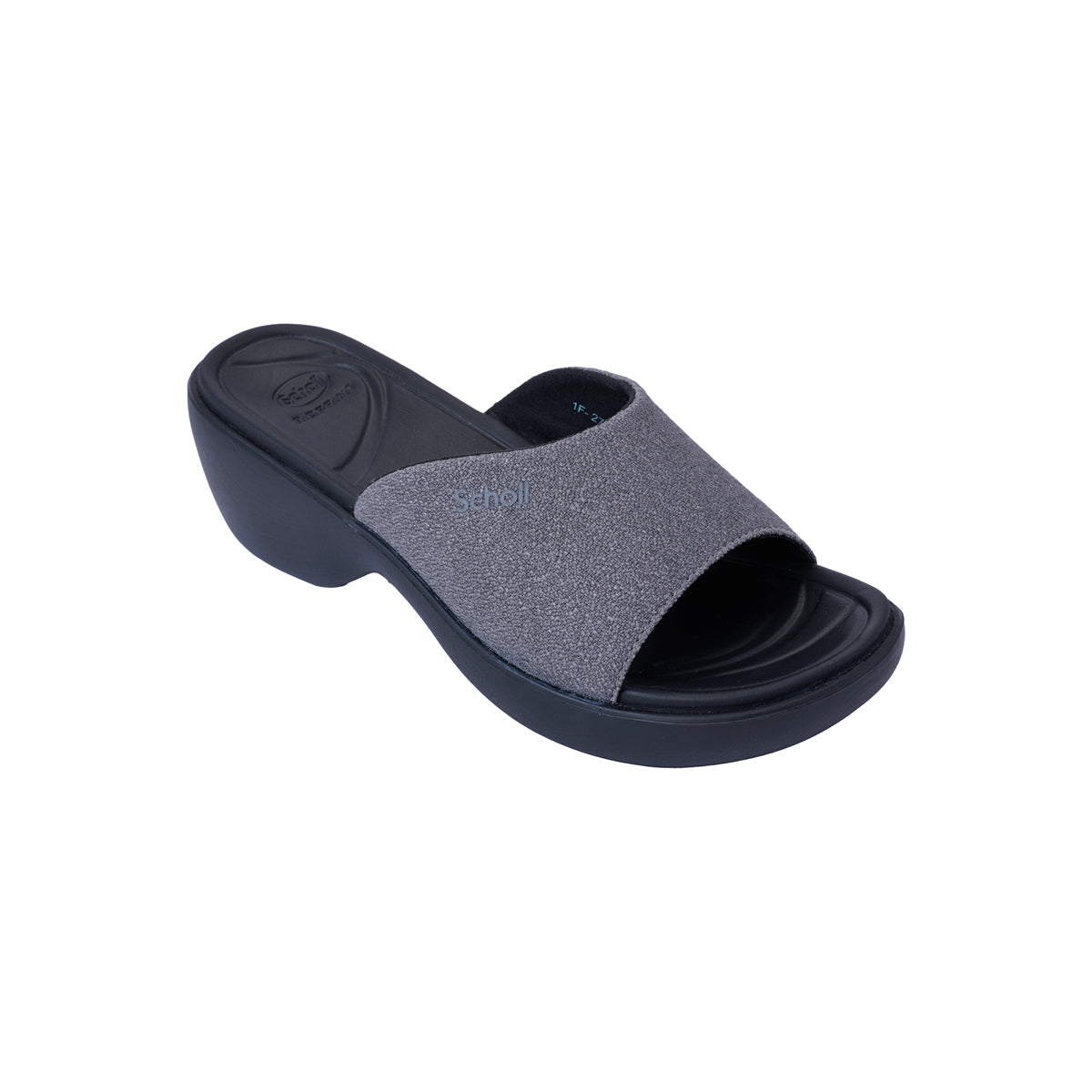 รองเท้าแตะ ผู้หญิง สกอลล์ แบบสวม รุ่น Anna สี Blac