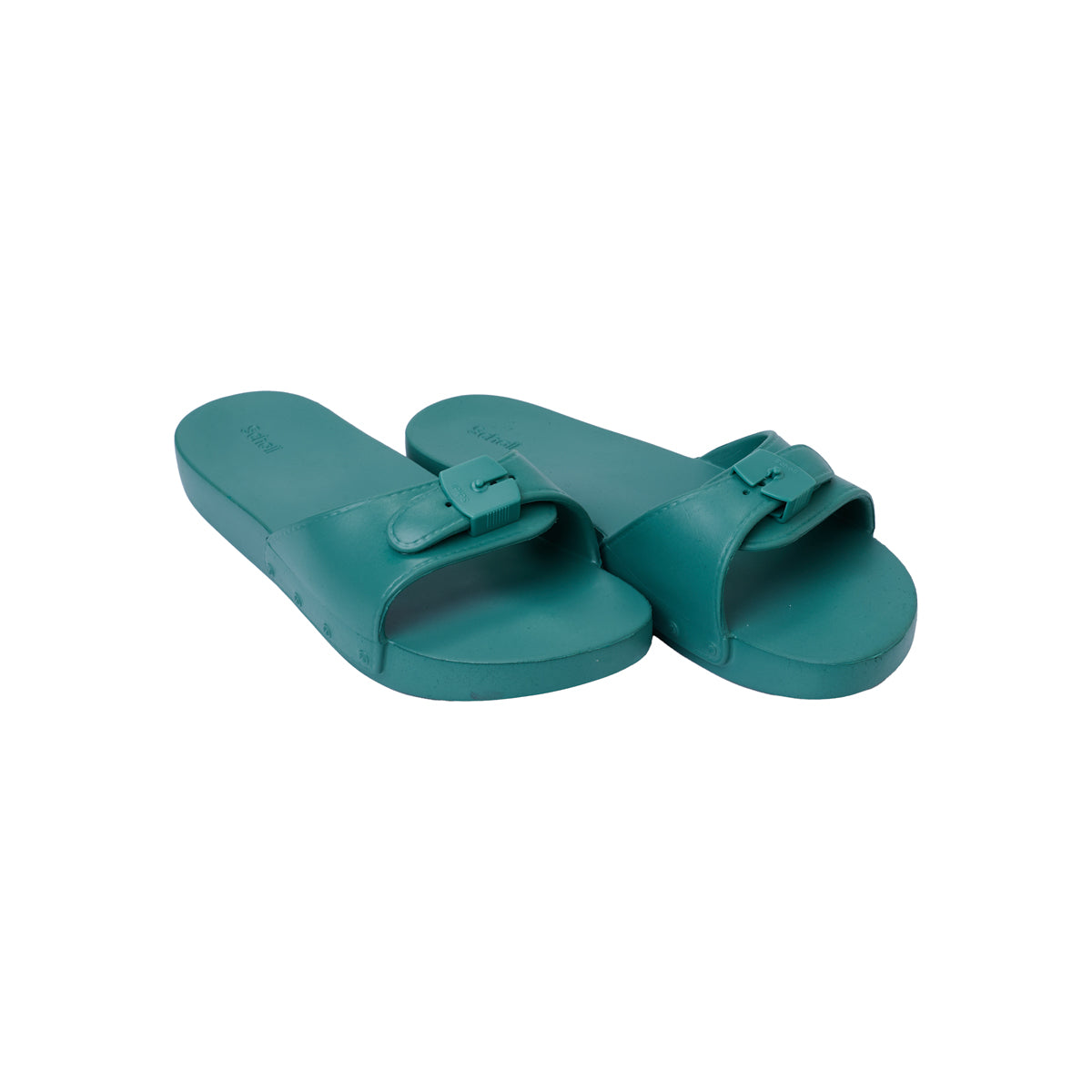 รองเท้าแตะ ผู้หญิง สกอลล์ แบบสวม รุ่น Pescura Flat Aqua - Scholl Shoes Thailand