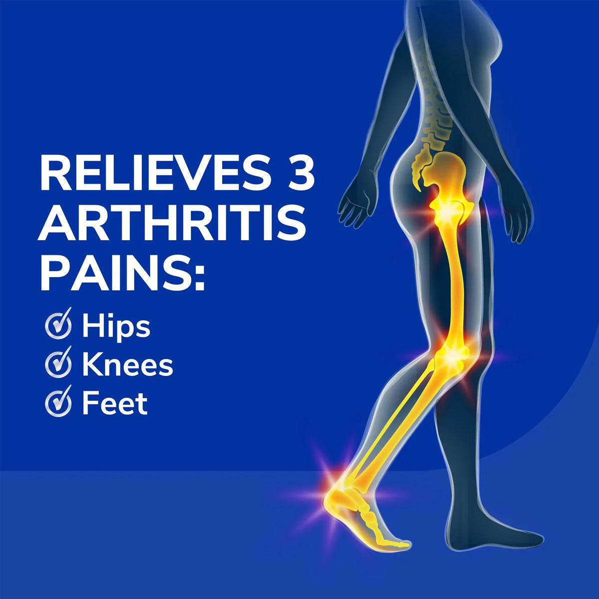 แผ่นรองเท้า สำหรับอาการปวดข้อเท้า ข้อเข่า สะโพก Dr.Scholls Support Arthritis Support Insoles Women - Scholl Shoes Thailand