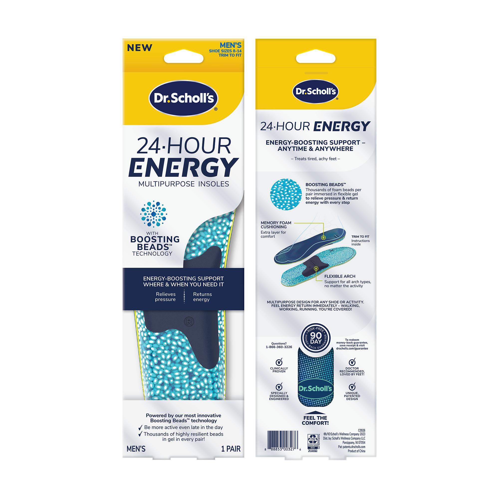 24 Hour Energy Multipurpose Insoles
