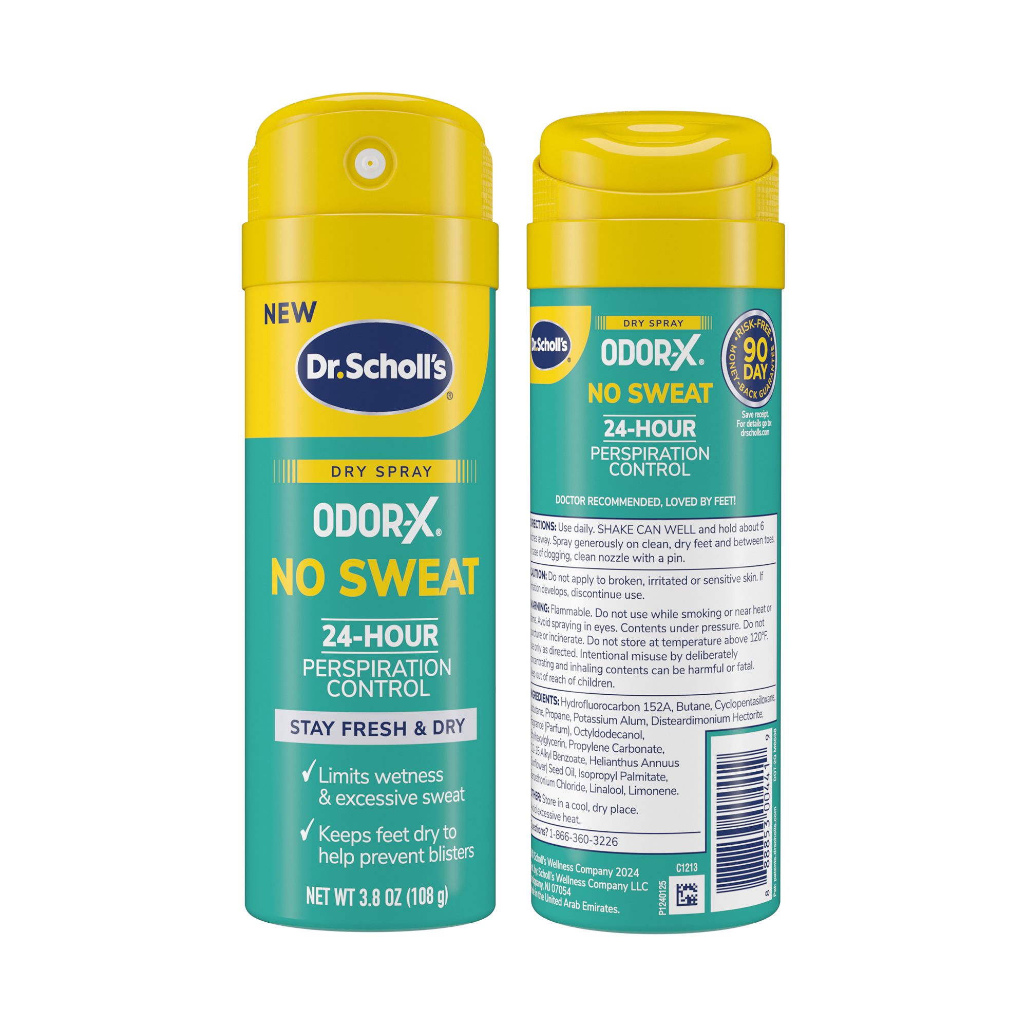 Scholl Shoes Thailand | Odor-X No Sweat Dry Spray