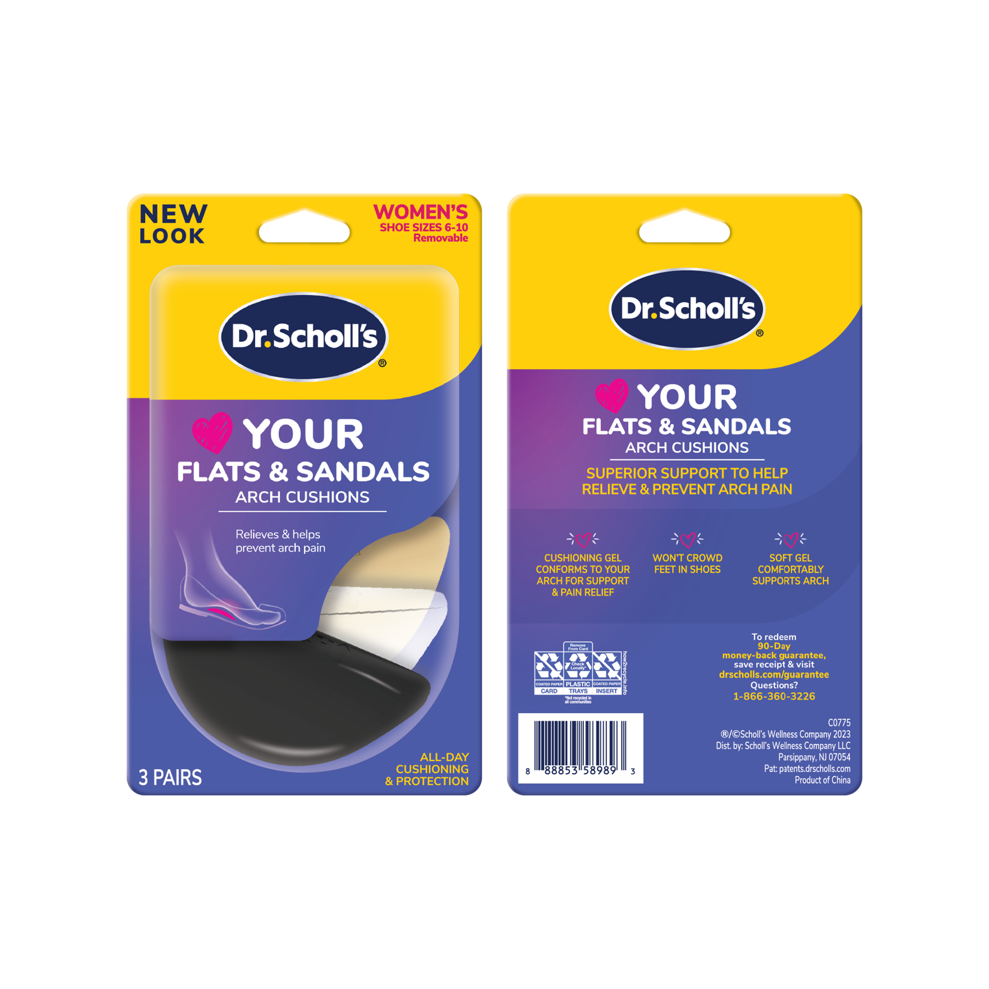Scholl Shoes Thailand | Your Flats & Sandals Arch Cushions