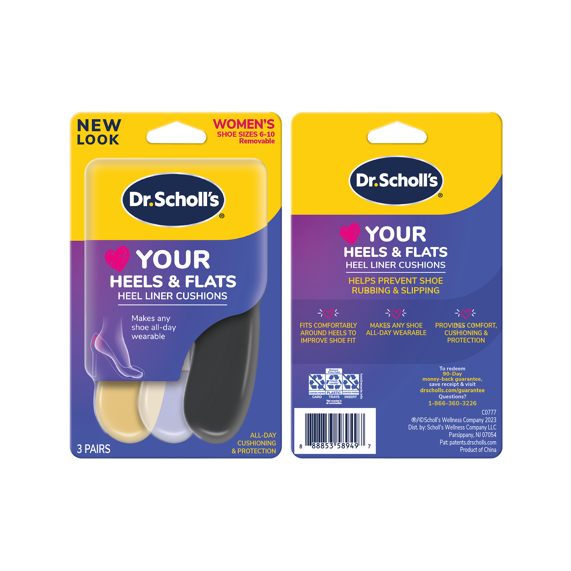 Scholl Shoes Thailand | Your Heels & Flats Heel Liner Cushions