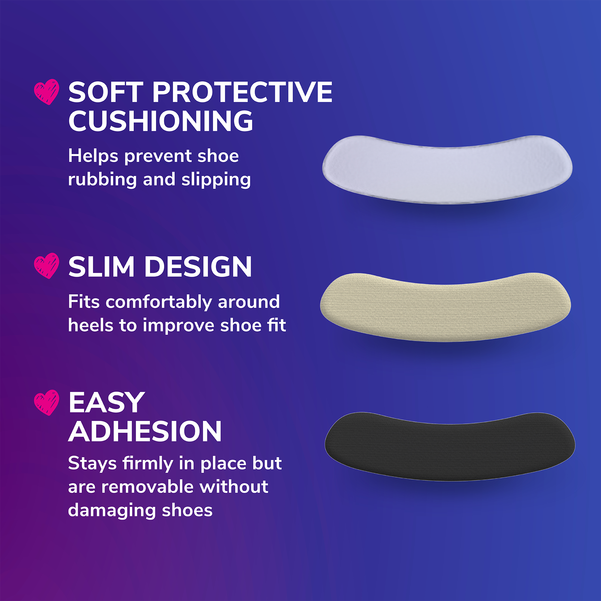 Scholl Shoes Thailand | Your Heels & Flats Heel Liner Cushions