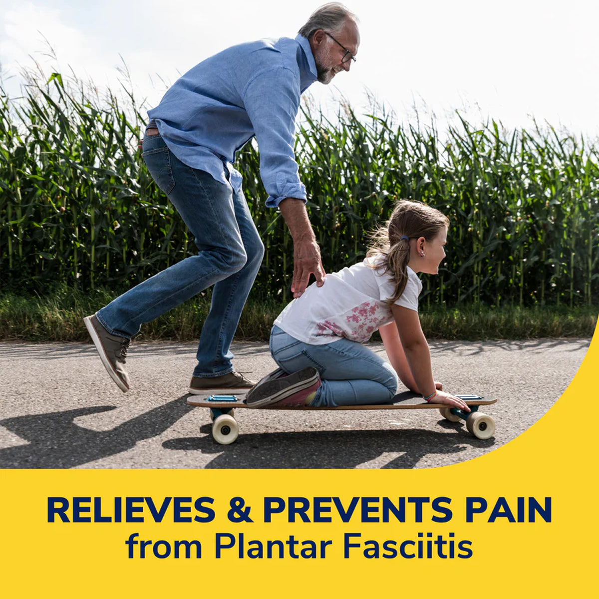 แผ่นรองเท้า สำหรับผู้ที่มีอาการรองช้ำ Dr.Scholls Pain Relief Plantar Fasciitis - Scholl Shoes Thailand