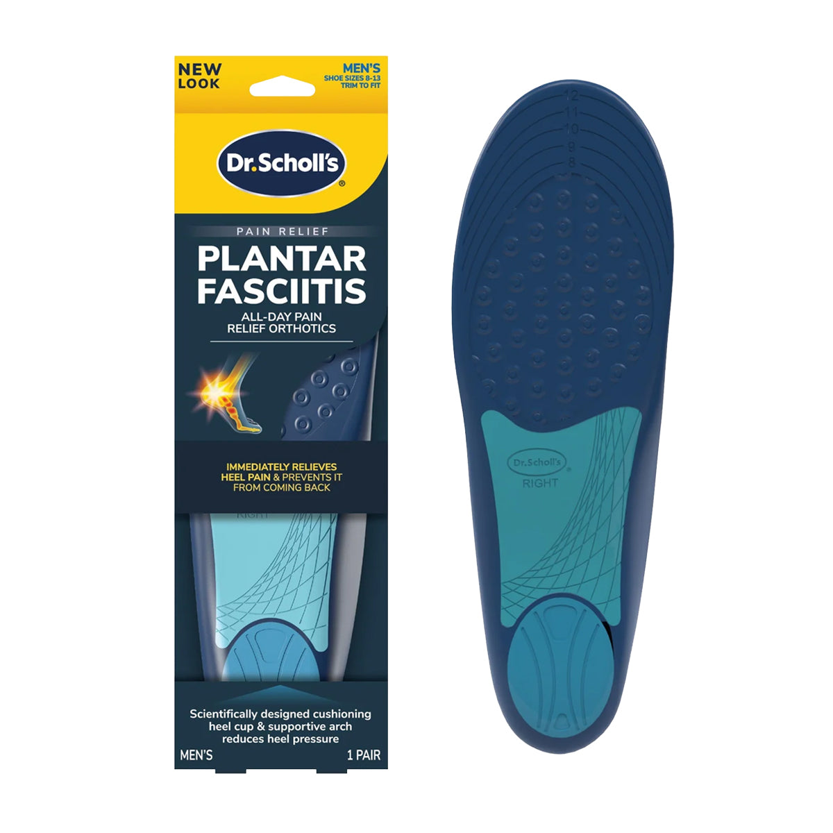 แผ่นรองเท้า สำหรับผู้ที่มีอาการรองช้ำ Dr.Scholls Pain Relief Plantar Fasciitis - Scholl Shoes Thailand