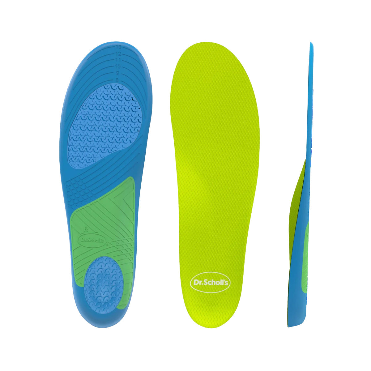 แผ่นรองเท้า สำหรับใช้ระหว่างเล่นกีฬาและฟิตเนส Dr.Scholls Active All Purpose Sport & Fitness Insoles - Scholl Shoes Thailand