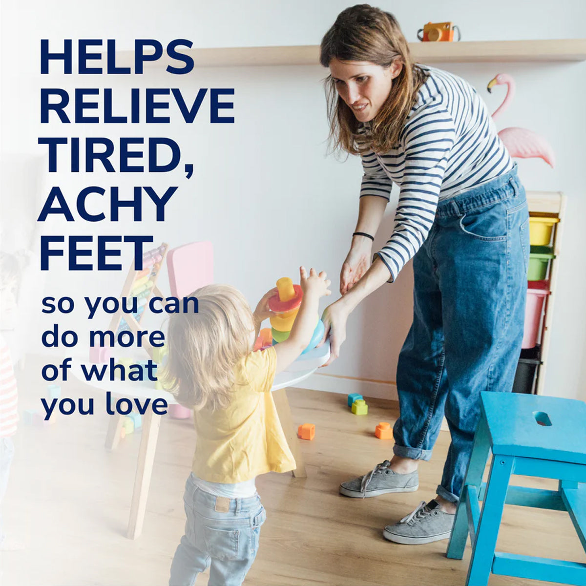 แผ่นรองเท้า เพื่อความสบายเท้าตลอดวัน Dr.Scholls Comfort & Energy Energizing Comfort Everyday Insoles with Massaging Gel - Scholl Shoes Thailand