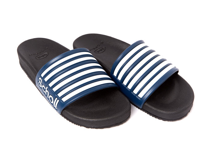 BRETON Navy/White เบรตั้น น้ำเงินขาว - schollshoesthailand