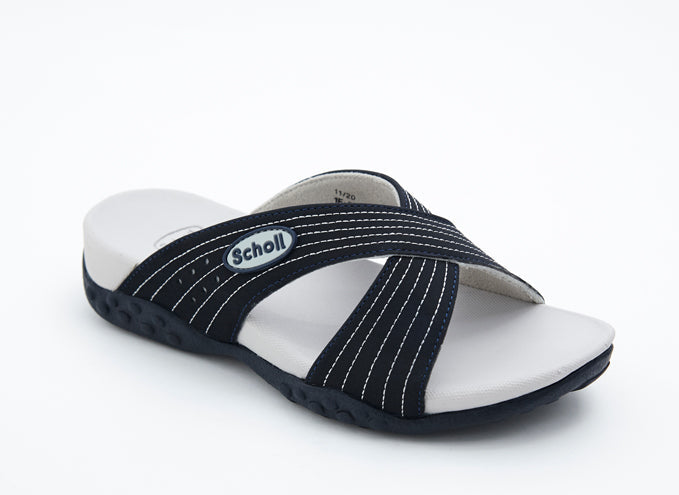 รองเท้าแตะ ผู้หญิง สกอลล์ แบบสวม รุ่น Duraflex Cross - Scholl Shoes Thailand