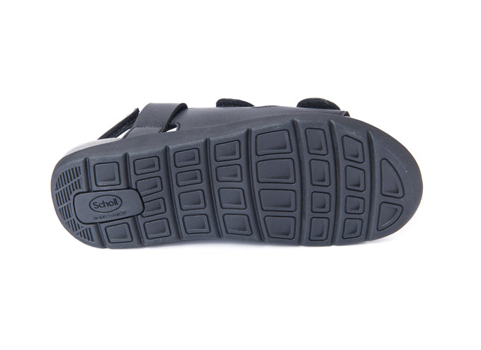 รองเท้าแตะ ผู้ชาย สกอลล์ รัดส้น รุ่น Banjo ดำ - Scholl Shoes Thailand