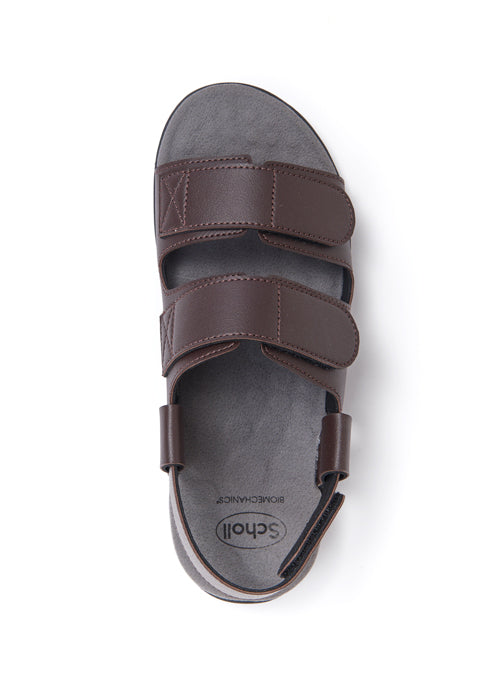 รองเท้าแตะ ผู้ชาย สกอลล์ รัดส้น รุ่น Banjo น้ำตาล - Scholl Shoes Thailand