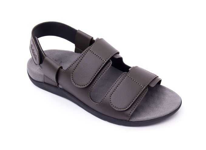 รองเท้าแตะ ผู้ชาย สกอลล์ รัดส้น รุ่น Banjo น้ำตาล - Scholl Shoes Thailand