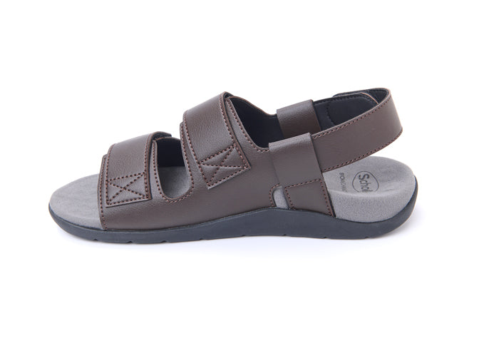รองเท้าแตะ ผู้ชาย สกอลล์ รัดส้น รุ่น Banjo น้ำตาล - Scholl Shoes Thailand