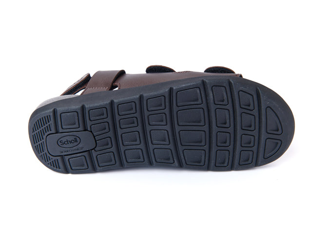 รองเท้าแตะ ผู้ชาย สกอลล์ รัดส้น รุ่น Banjo น้ำตาล - Scholl Shoes Thailand