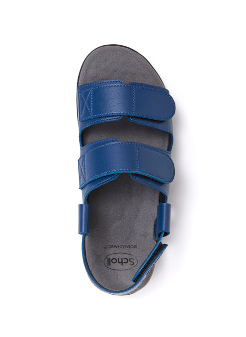 รองเท้าแตะ ผู้ชาย สกอลล์ รัดส้น รุ่น Banjo น้ำเงิน - Scholl Shoes Thailand