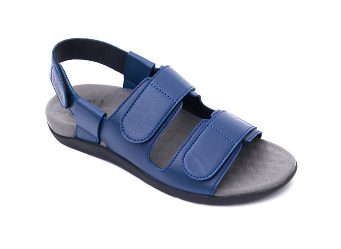 รองเท้าแตะ ผู้ชาย สกอลล์ รัดส้น รุ่น Banjo น้ำเงิน - Scholl Shoes Thailand