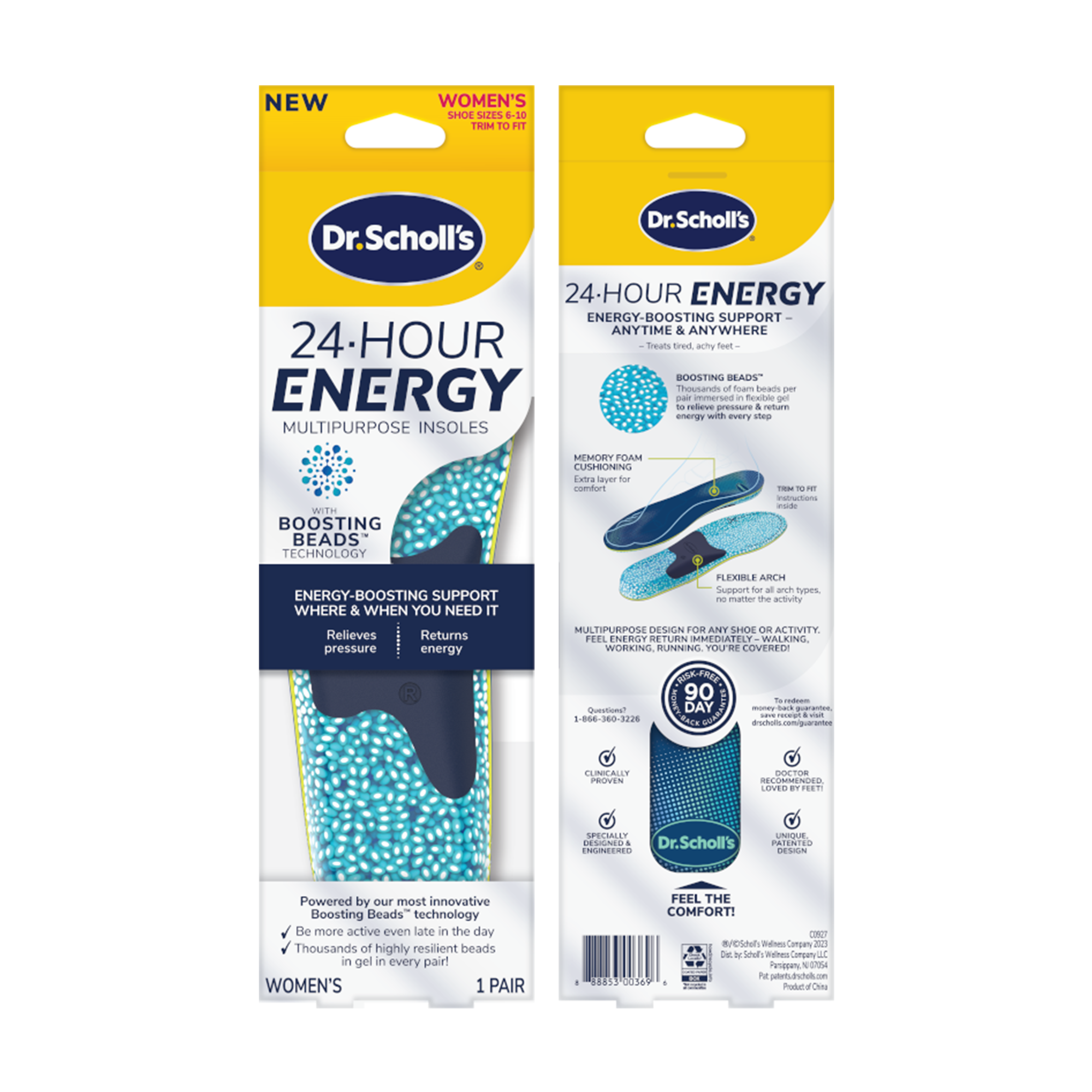 24 Hour Energy Multipurpose Insoles