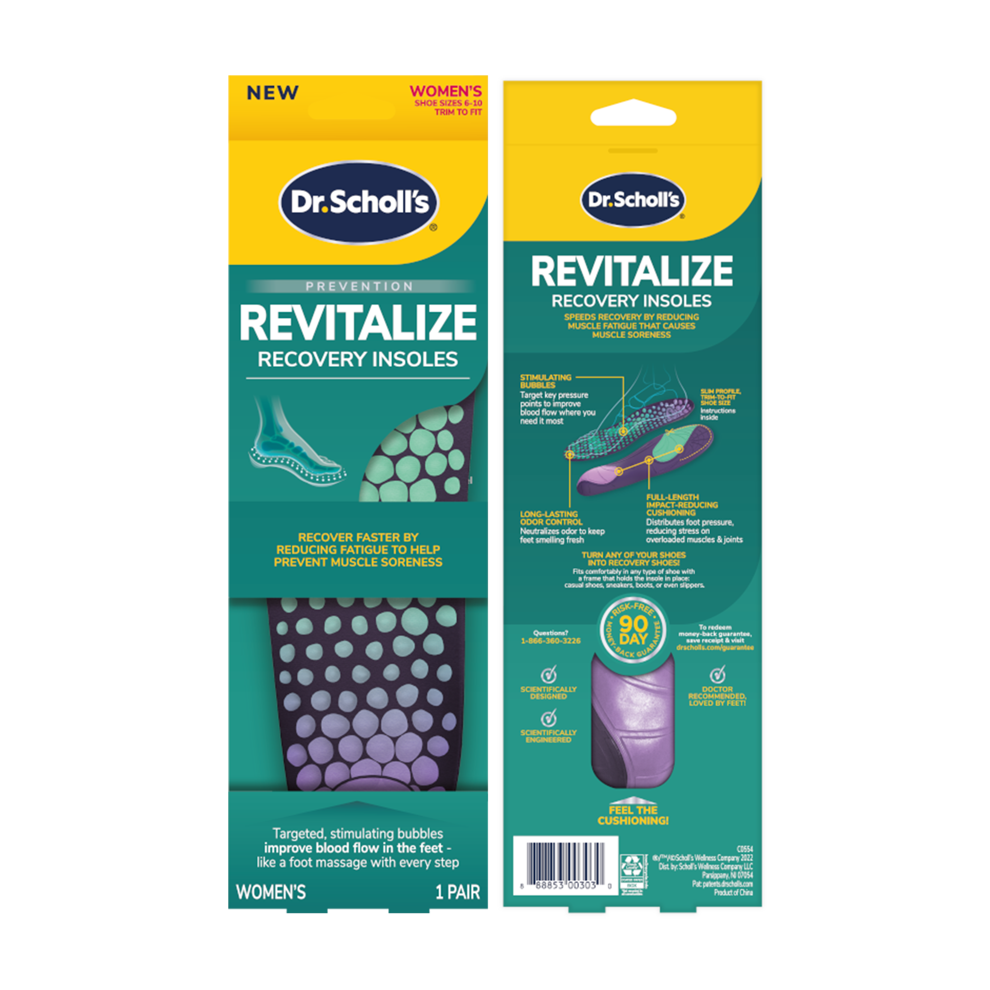 Prevention Revitalize Recovery Insoles