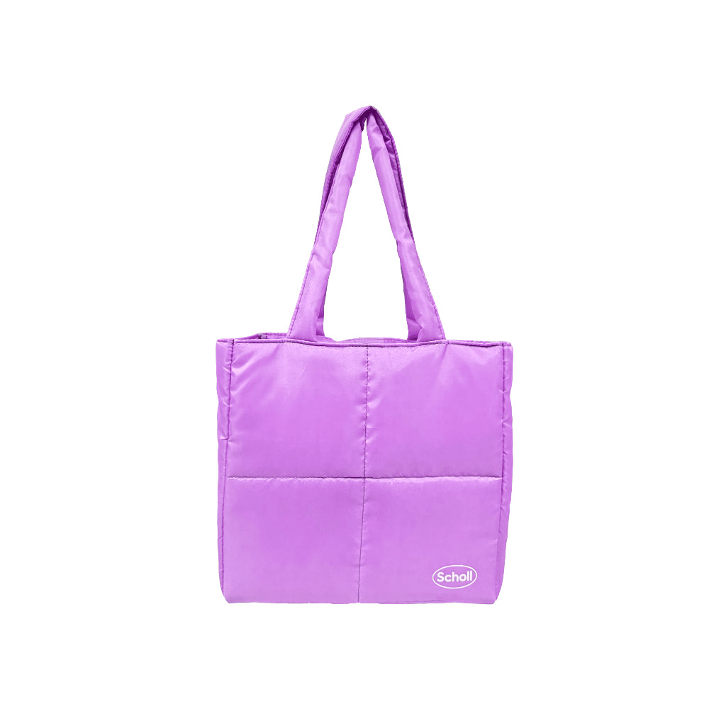 Scholl Shoes Thailand | GWP Puffy Purple Shopping Bag