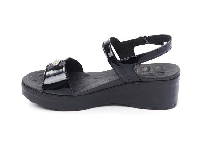 GENNA Black เจนน่า สีดำ - Scholl Shoes Thailand