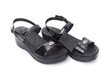 GENNA Black เจนน่า สีดำ - Scholl Shoes Thailand