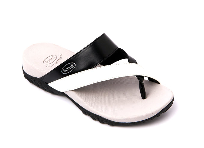 TWIN Black/Ivory ทวิน สีดำงาช้าง - schollshoesthailand