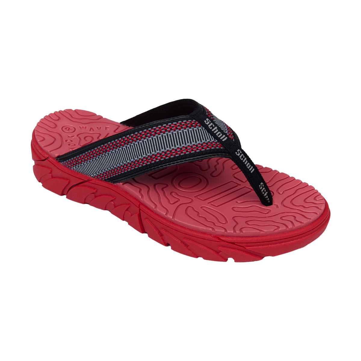 รองเท้าแตะ Unisex สกอลล์ หูหนีบ รุ่น Brazillian II สีแดง - Scholl Shoes Thailand