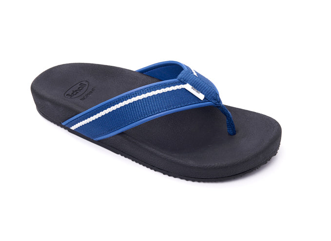 รองเท้าแตะ Unisex สกอลล์ หูหนีบ รุ่น River สีน้ำเงิน - Scholl Shoes Thailand