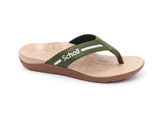 Beck Olive ไบโอเอ็มเบ็ค สีมะกอก - Scholl Shoes Thailand